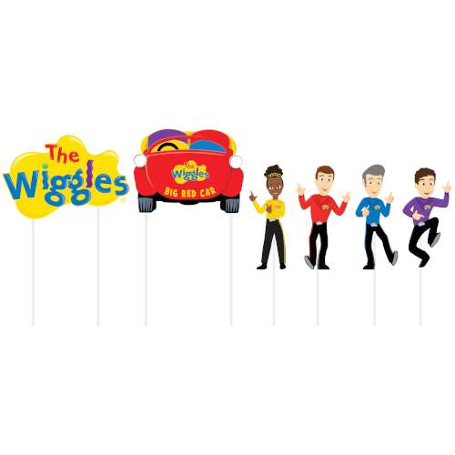 The Wiggles Cake Topper Decorating Set - Click Image to Close